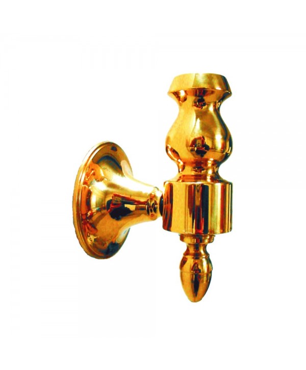 16-PVL Soporte latón para balaustre con rosca