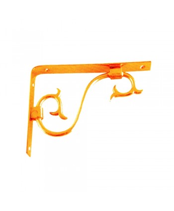 25-PVL Palomilla laton con rizo en forma de ese