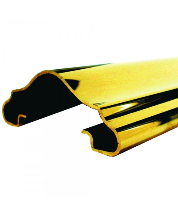 40-PVL Pasamanos hueco con dibujo de latón