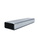 352-INOX-R Tubo rectangular de acero inoxidable satinado