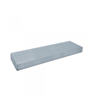 353-INOX Pletina maciza de acero inoxidable satinado