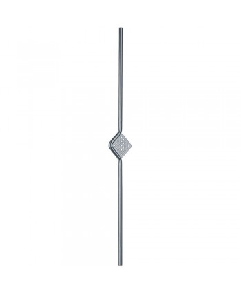 408-INOX Barrote inoxidable para rejas de ventana