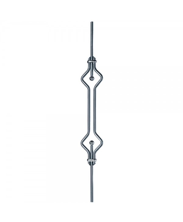 417-INOX Balaustre acero inoxidable para baranda