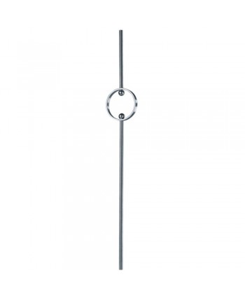 419-INOX Barrote con bolas de latón y acero inox