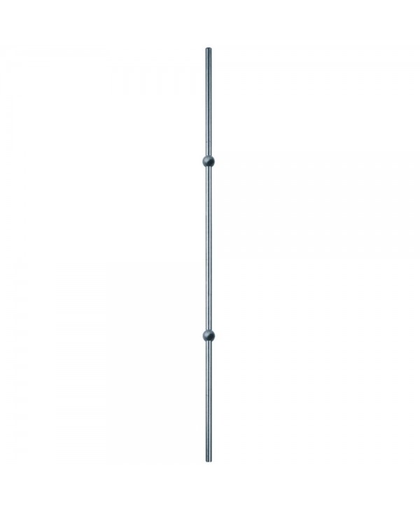 427-INOX Barrote de acero inoxidable con dos bolas