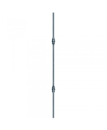 429-INOX Barrote con doble bola de acero inox