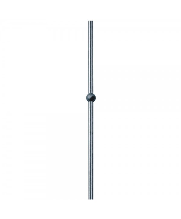 540-INOX Poste para barandilla con bola de inoxidable