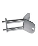 556-3-INOX Soporte para poste baranda a 90º acero inox