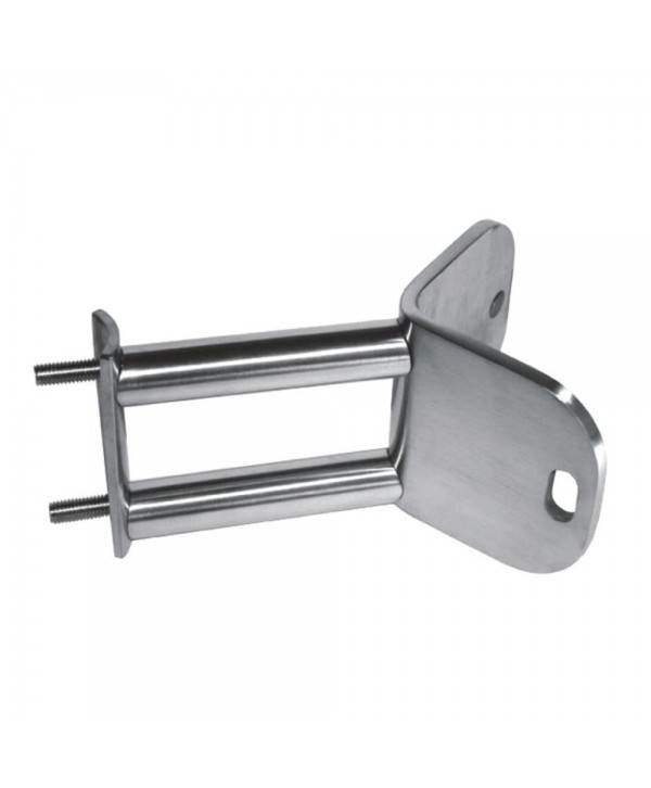 556-3-INOX Soporte para poste baranda a 90º acero inox