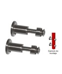 560-INOX Soportes para colocar postes de acero inox