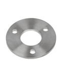 561-INOX Placa redonda para soldar poste de inoxidable