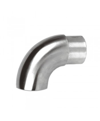 603-INOX Codo ciego de acero inoxidable redondo