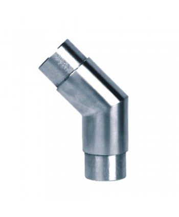 613-INOX Codo 135º para tubo de acero inox redondo