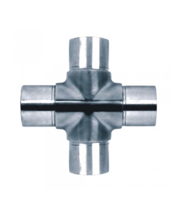 621-INOX Cruceta acero inoxidable para 4 tubos