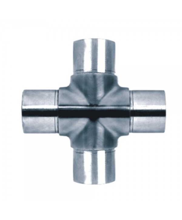 621-INOX Cruceta acero inoxidable para 4 tubos