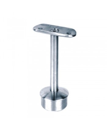 654-INOX Soporte acero inoxidable en tubo redondo
