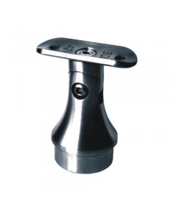 671-INOX Soporte inclinable para pasamanos de inox