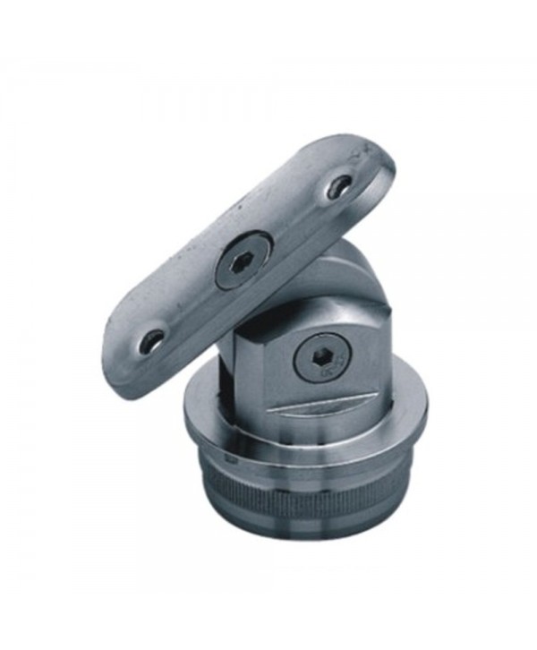 672-INOX Soporte regulable de acero inox macizo