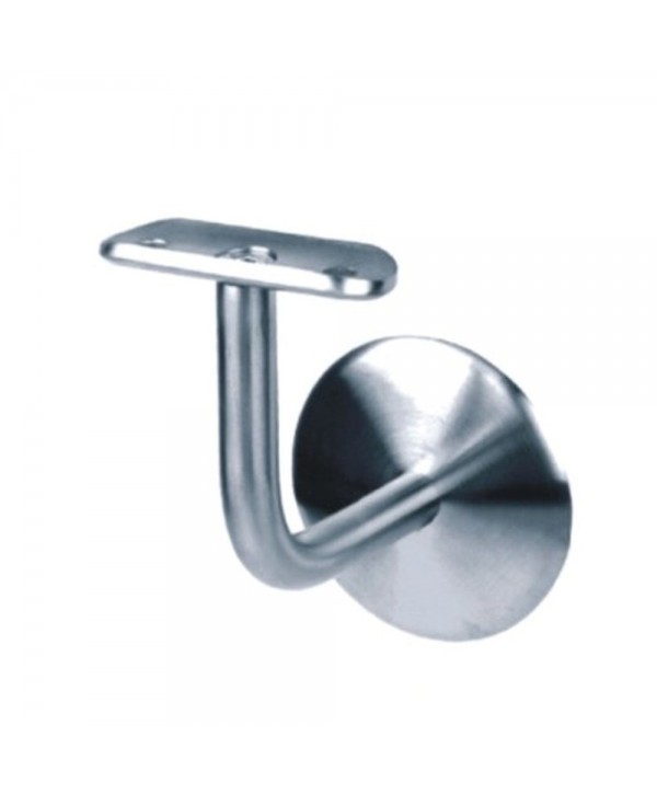 702-INOX Soporte acero inox para pasamanos de escalera