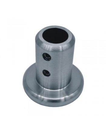 752-INOX Soporte acero inox con agujero redondo