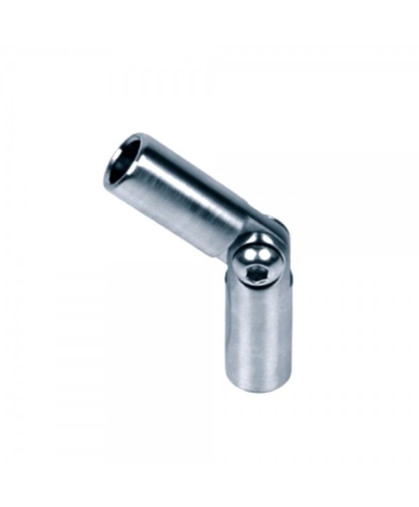 778-INOX Conector para barras de acero inox regulable