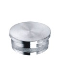 600-INOX Tapón plano para tubo redondo de acero inoxidable
