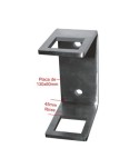821-INOX Medidas soporte de inox lateral