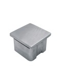824-INOX Tapón cuadrado acero inoxidable para tubo