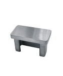 826-INOX Tapón rectangular para tubo acero inox