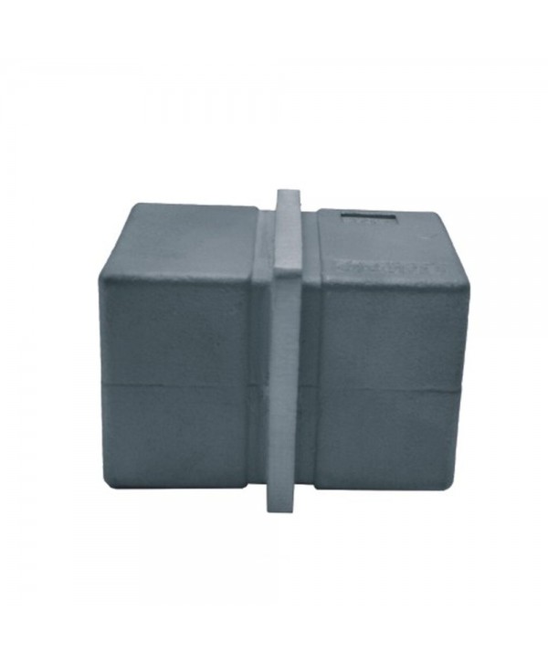 833-INOX Pieza para empalmar tubos cuadrado de acero inox