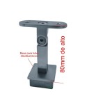 835-INOX Medida soporte acero inox regulable