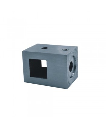 836-INOX-P Soporte pasante para tubo de inoxidable