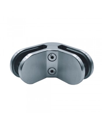 884-INOX Pinza esquinera de acero inox para cristales