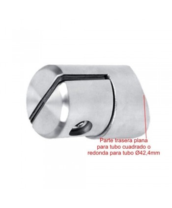 891-INOX Ejemplo montaje soporte inox con chapa