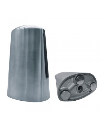 892-INOX Soporte para barandilla de cristal y acero inoxidable