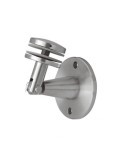 896-INOX Soporte acero inoxidable para marquesina de cristal