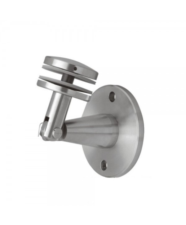 896-INOX Soporte acero inoxidable para marquesina de cristal