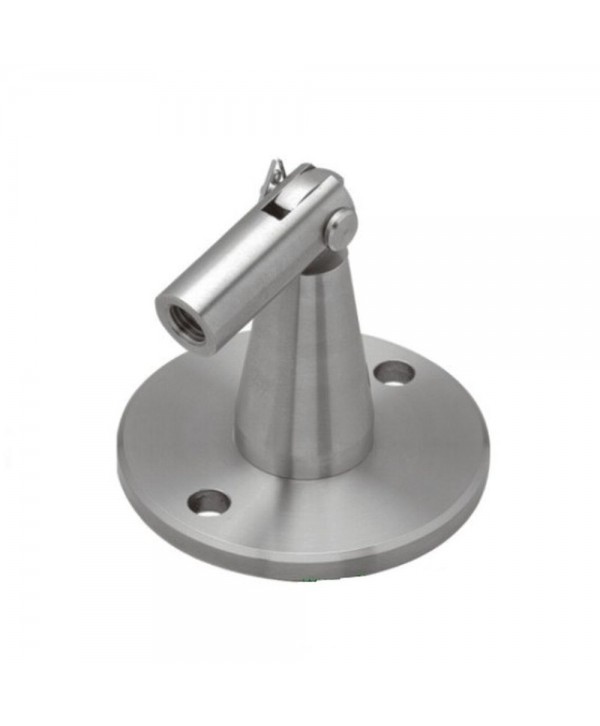 897-INOX Soporte acero inox para tejado de cristal o marquesina