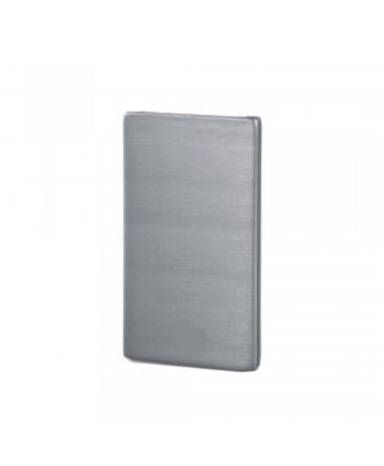 909-INOX Tapa de aluminio para lateral del perfil en U