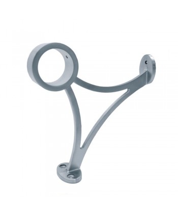 940-INOX Soporte acero inox tubo pisapies barra bar