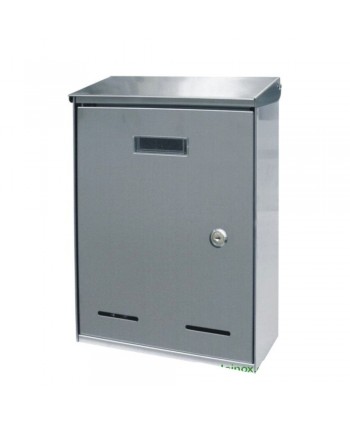 958-INOX Buzón de cartas sencillo de acero inoxidable