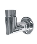 2555-INOX Soporte poste lateral de acero inoxidable