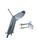 2556-INOX-3 Soporte esquinero a 90º poste acero inox