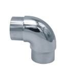 2612-INOX Codo para pasamanos de acero inox a 90º