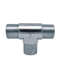 2614-INOX Conector T de acero inox para tubo redondo