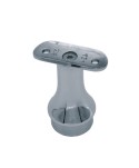 2670-INOX Soporte fijo pasamanos acero inox pulido espejo