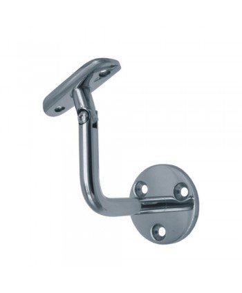 2701-INOX Soporte pasamanos regulable en acero inoxidable