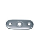 2730-INOX Placa plana de acero inoxidable para barandillas