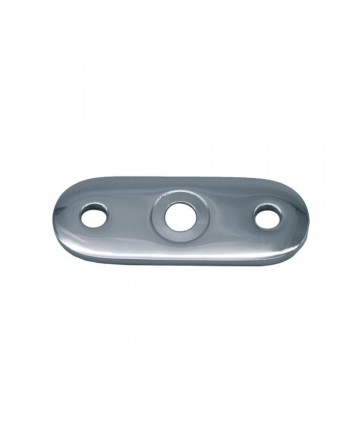 2730-INOX Placa plana de acero inoxidable para barandillas