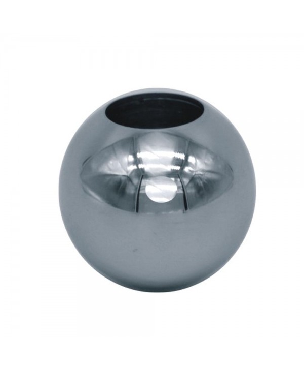 2740-INOX Bola de acero inoxidable con agujero ciego